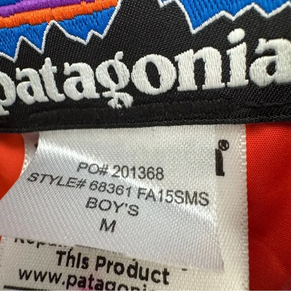 Patagonia Kids' 3 in 1 Jacket Coral Navy Blue Size M (10) Ski Snowboarding